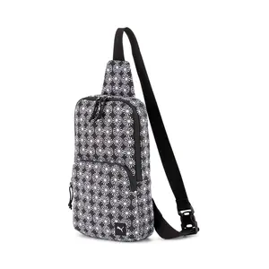 PUMA Womens Odin Crossbody Travel Casual - Black, White
