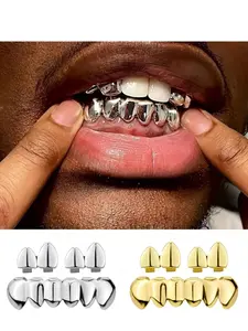 Unisex Street Style Teeth Jewelry, Tooth Gem, Fashionable Tooth Cap, Hip Hop Teeth Accessories, Body Jewelry for Men & Women, Oral