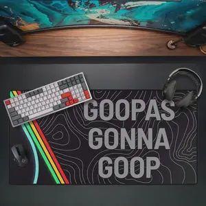 ARC Raiders Goop Desk Mat - The Burnt Peanut - Large Mouse Pad - Gamer Gift - Video Game Lover - Goopas Gonna Goop v1