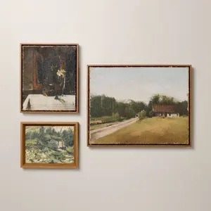3pc 10x8" and 10x12" and 18x14" Mixed Gallery Wall Art Set - Hearth & Hand with Magnolia