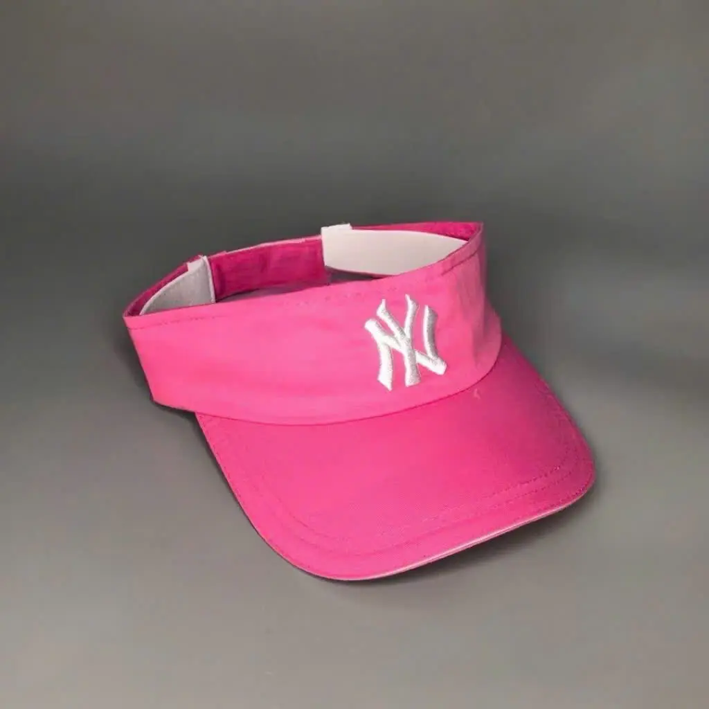 New Era New York Yankees Adjustable Curved Brim Embroidered NY Logo Lightweight Unisex Sun Visor Cap for Golf, Tennis