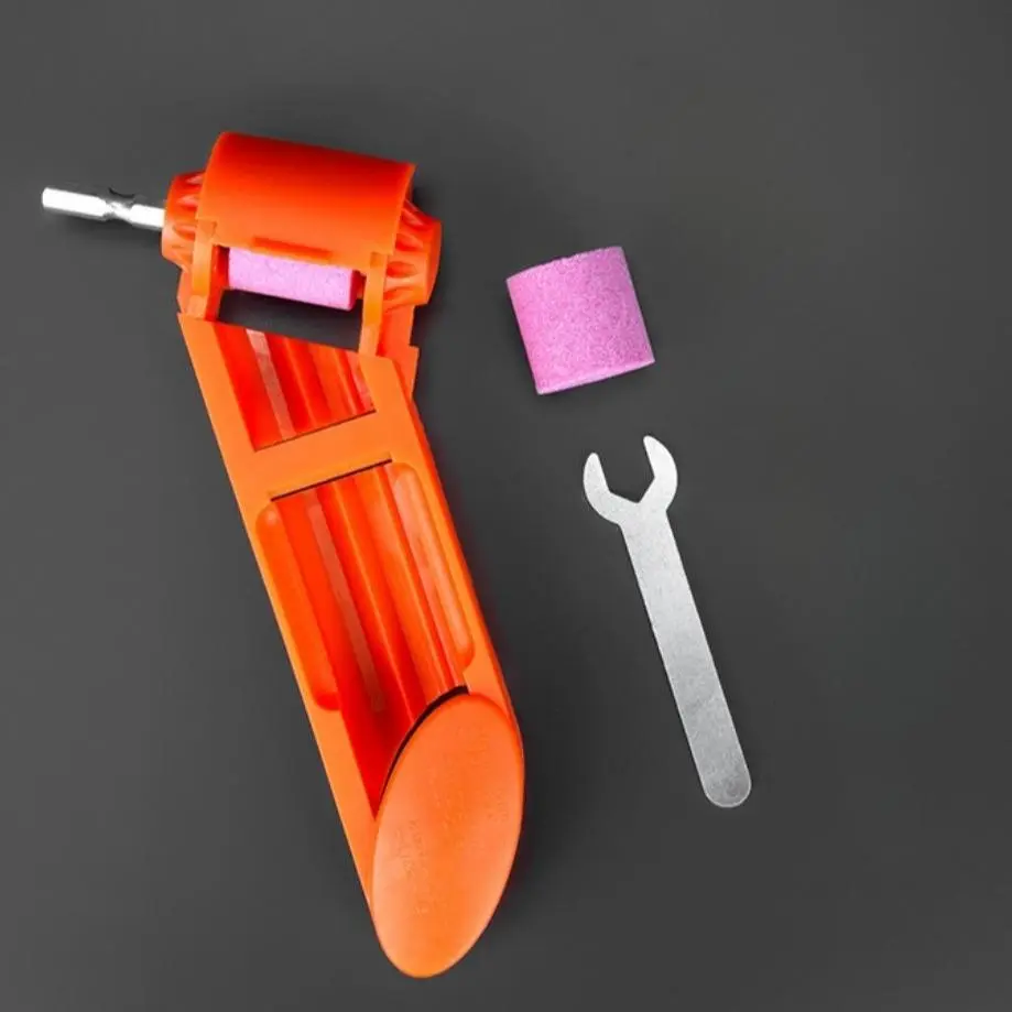 Portable Electric Drill Bit Sharpener, Quick Repair Grinding Machine, Diamond Coated Abrasive Tool for Drills, Easy to Use, DIY & Durable Design