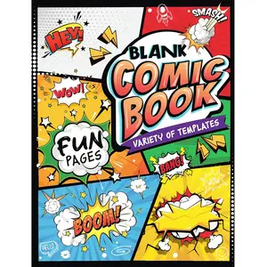 210x150mm Blank Comic Notebook