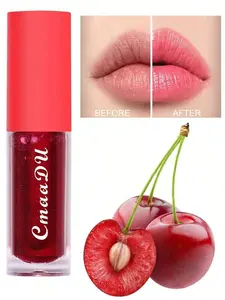 CmaaDu Fruit Flavor Color Changing Lip Glaze Moisturizing And Nourishing