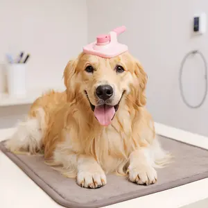 8-Piece Dog Grooming Kit - Professional Self-Cleaning Tools Set with Nail Clippers Files Flea Comb De-Shedding Brush & Silicone Toothbrush for Pet Care Undercoat Dual-Sided Set with Massage Brush Bath & Massage Gloves products Bath Massage Gloves spa