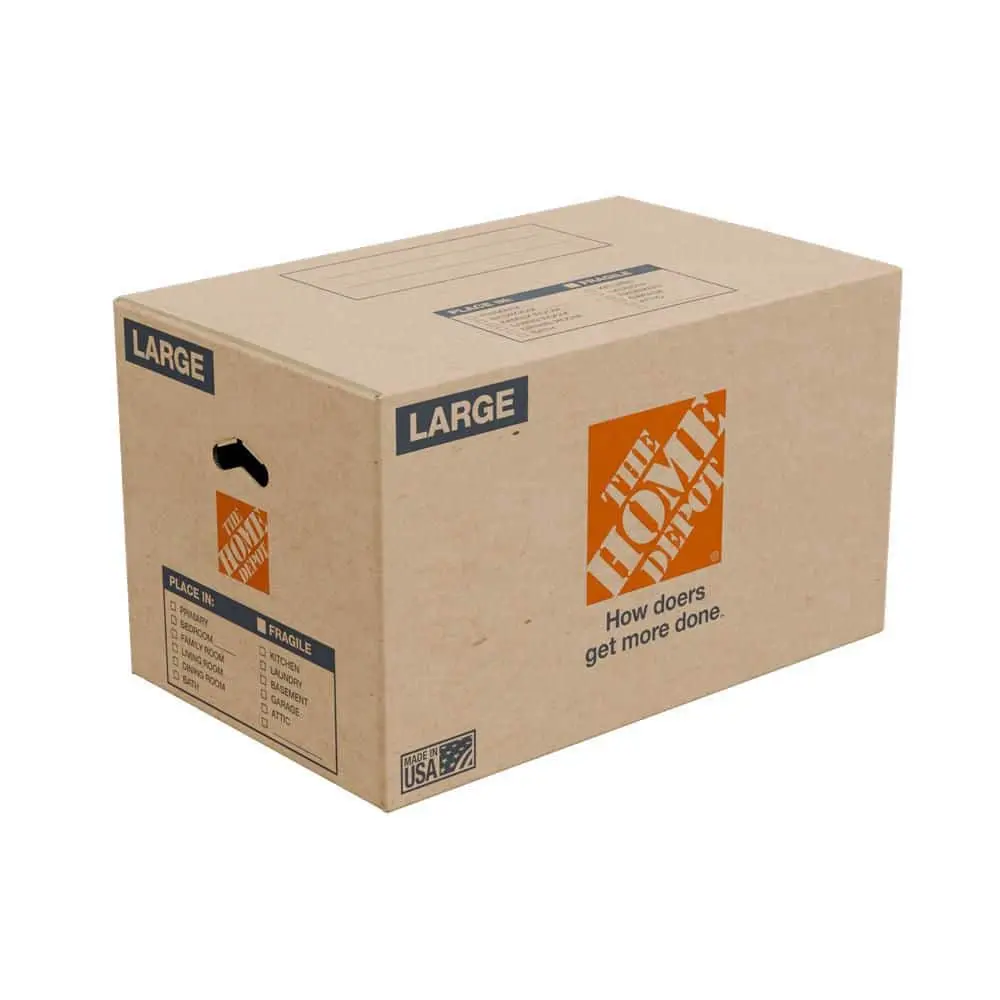Large Moving, Shipping, Packing Box with Handles (10 Pack) Large Moving, Shipping, Packing Box with Handles (10 Pack)