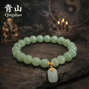Qingshan Taoist Fortune Bracelet with Peace Talisman – Protection, Balance & Calm Energy | Qingshan