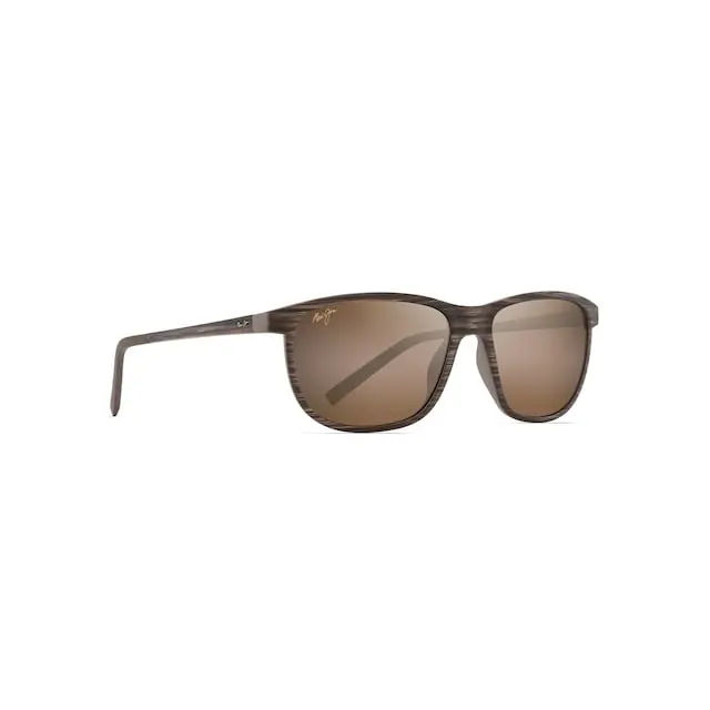 Maui Jim Lele Kawa Sunglasses H811-25C Brown Stripe Frame HCL Bronze Lenses