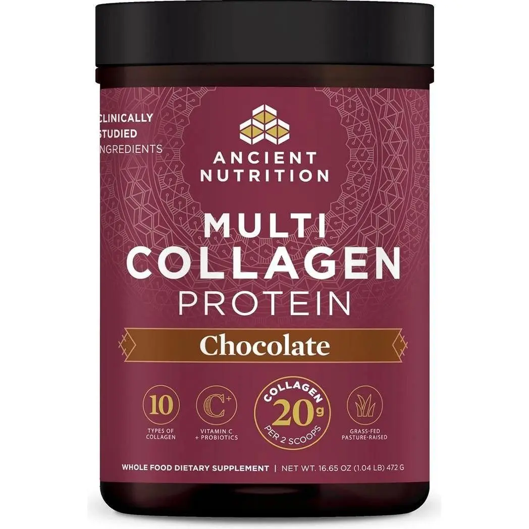 Ancient Nutrition Collagen Chocolate 16.5 oz Ancient Nutrition Collagen Chocolate 16.5 oz
