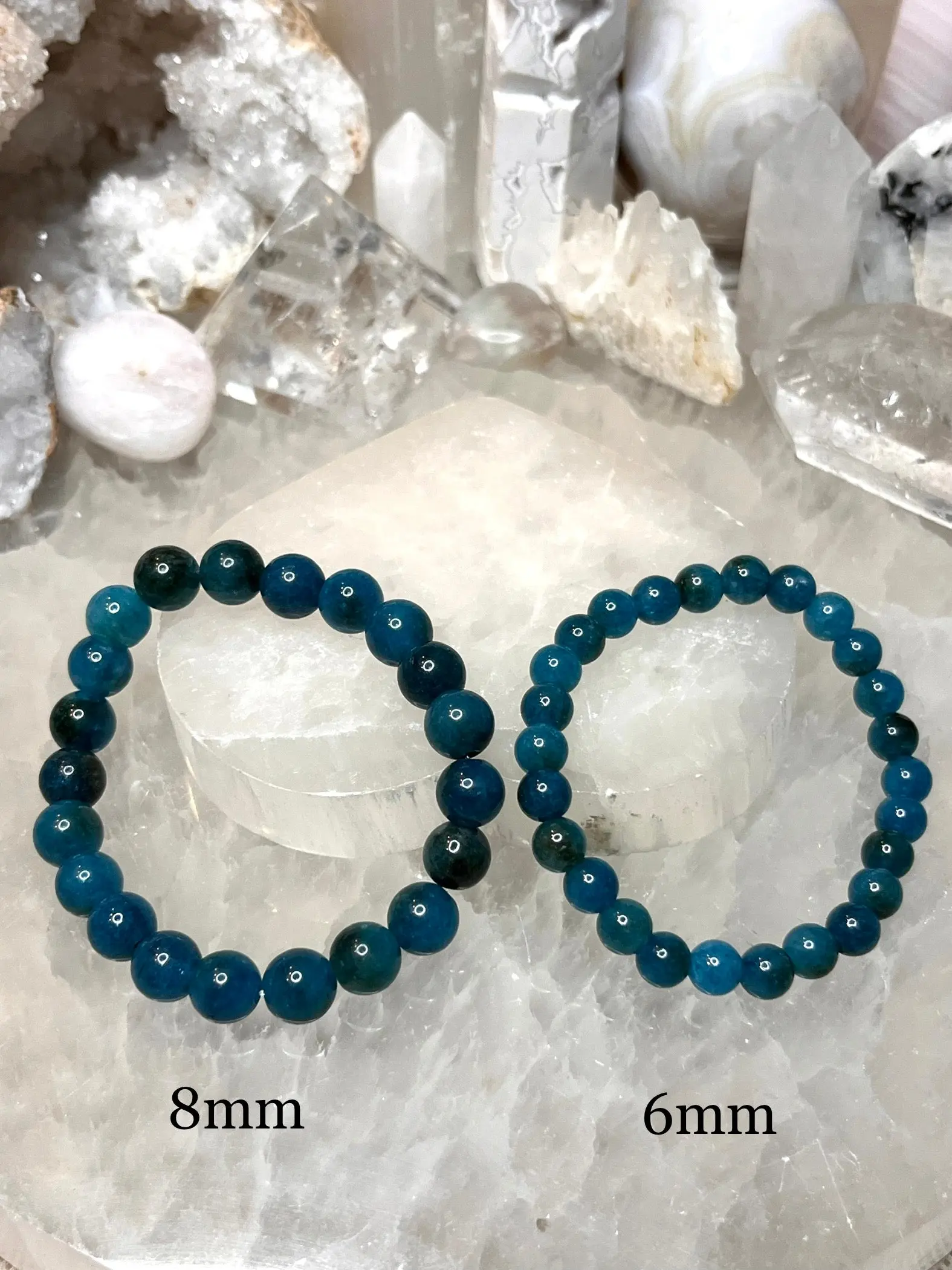 Genuine Apatite Crystal Bracelet