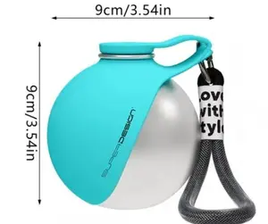 2-in-1, easy to carry, safe and non-toxic, portable and leak-proof, suitable for travel, hiking, and outdoor use