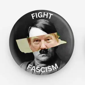 Fight For Freedom Pin Button, Retro Justice Message Pin Buttons - Fashion Accessories Pins, Gifts for Him & Her