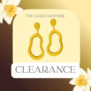 Clearance Claims for Polymer Clay earrings on Tiktok Live only - The Gold Daffodil