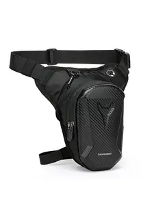 Men's Tactical Leg Bag, Multifunctional Waterproof Motorcycle Waist Pack, Outdoor Crossbody Bag, Riding Gear Accessory