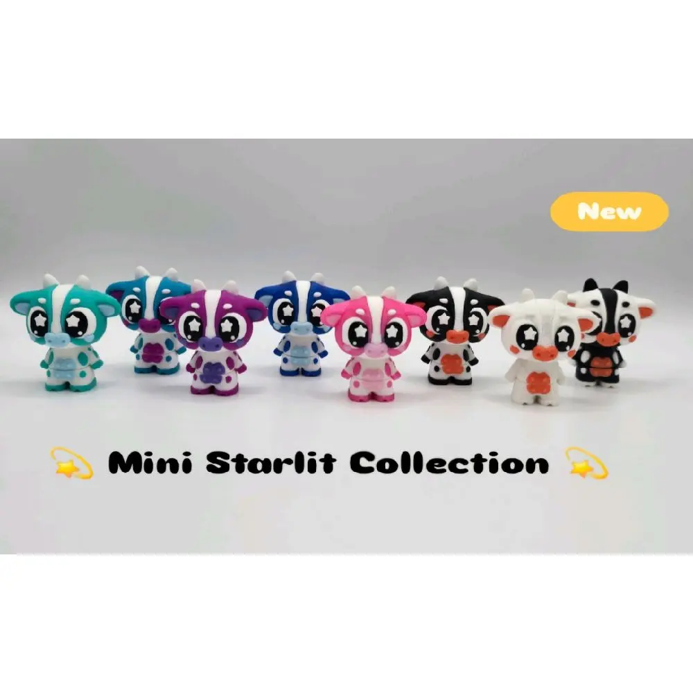 Mini Starlit Friends Collection - 3D Printed Mini Figures with Various Designs and Color Variations