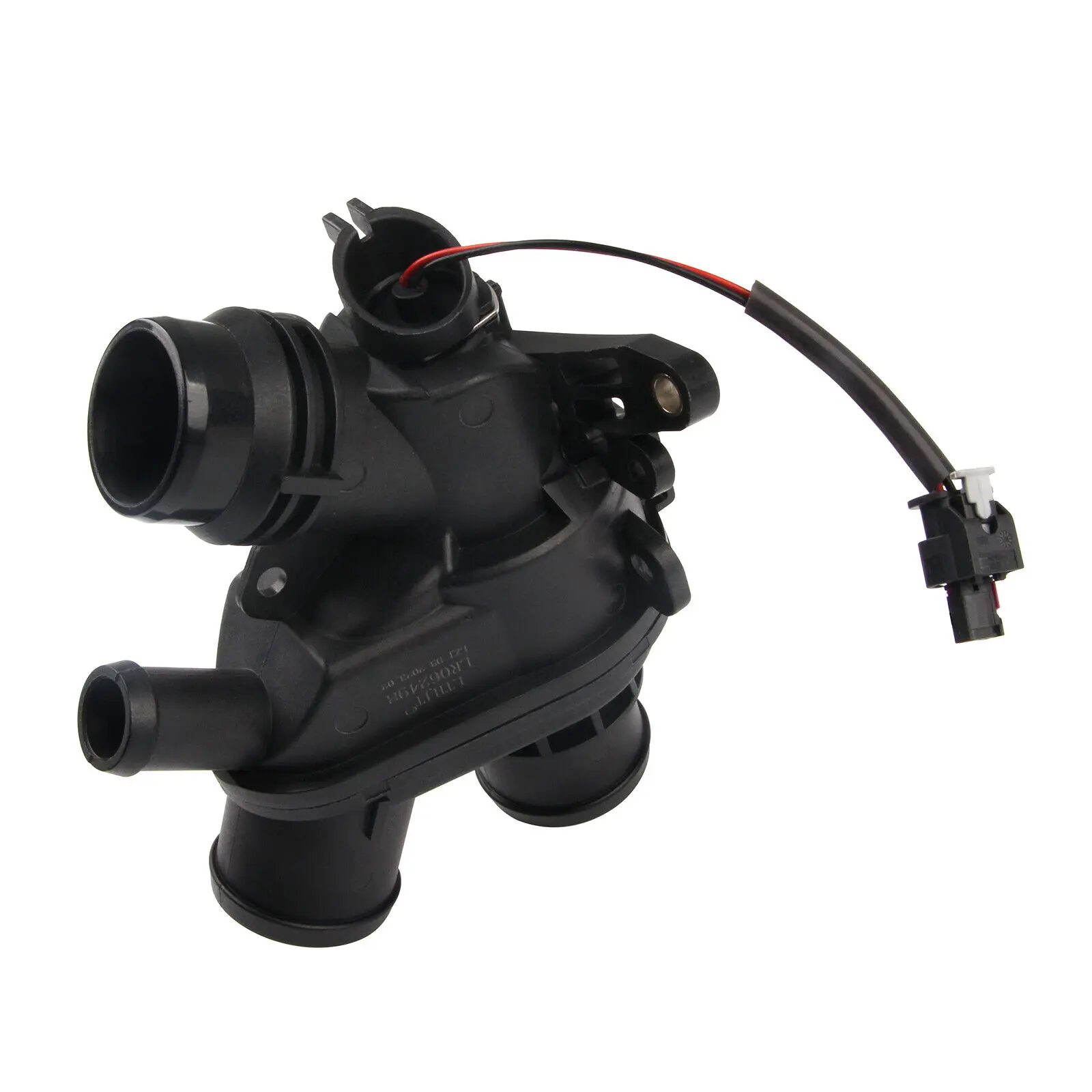 Brand New LR117568 Thermostat Housing Unit with Built-in Sensor, Coolant Control, Temp Regulation for Jaguar Range Rover AJ126, 2015-2021 Full Size 3.0L V6, 2017-Discovery 5 3.0L (1 Thermostat Housing)