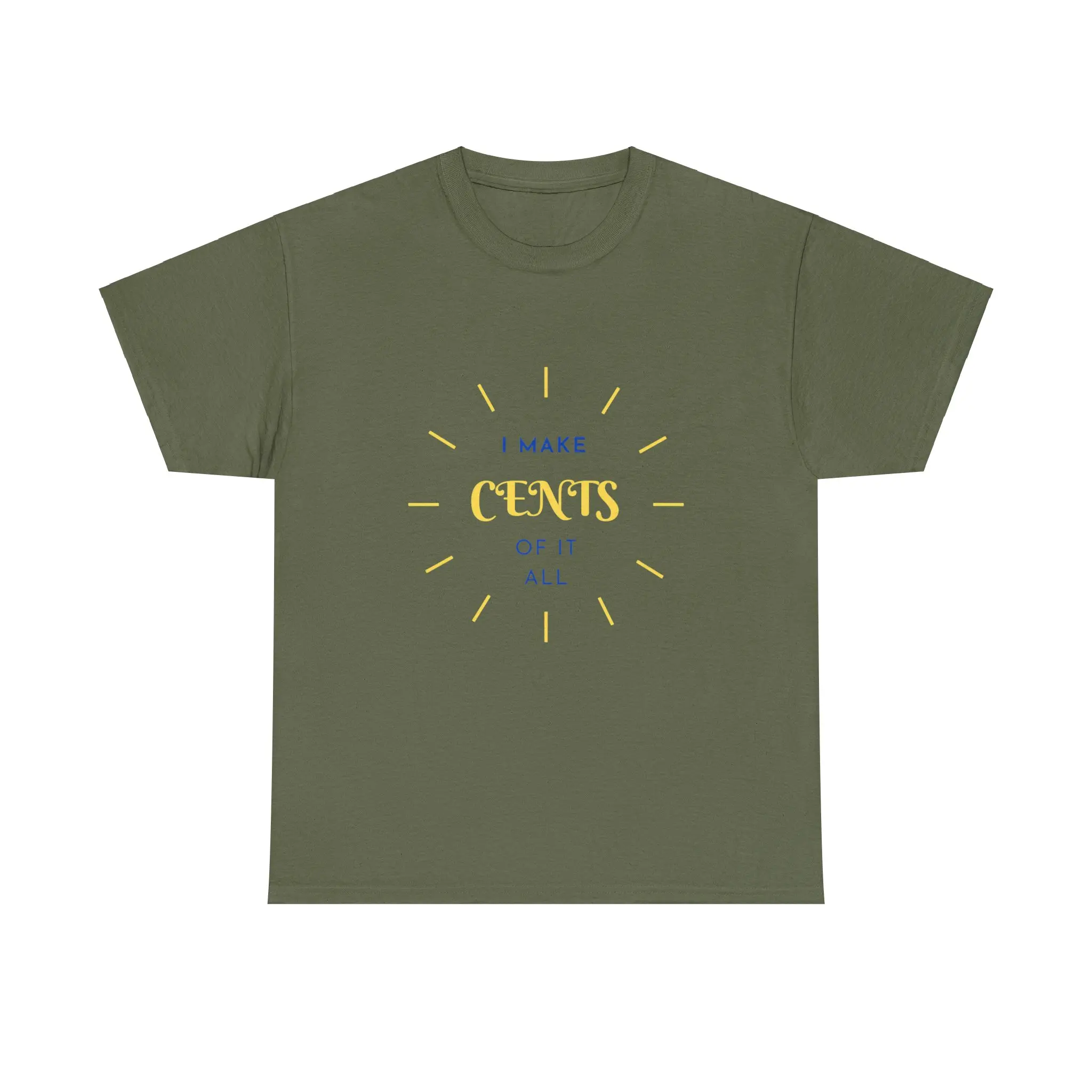 Accountant, Bookkeeper Unisex Tee | I Make Cents of It All | Finance Shirt, Accounting Gifts, Money Manager T-Shirt, Numerical Analyst Top, Casual Day