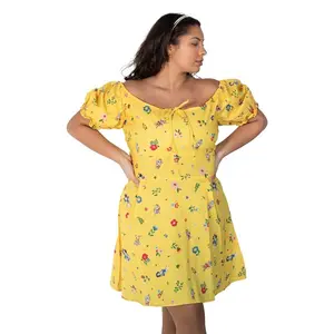 Cakeworthy Snow White Puffy Sleeve Women's Dress