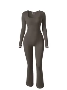 OYV Long Sleeve Tops Bell Bottoms Jumpsuits