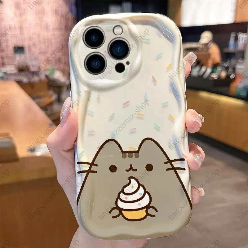 Pusheen Wave Case for iPhone 17 16 E 15 Pro Max 14 13 12 Mini 11 Pro Max XS X 8 7 Plus Soft Liquid Silicone Shockproof Covers Funda with Adorable Cat Design - TikTok Shop Pusheen Wave Case for iPhone 17 16 E 15 Pro Max 14 13 12 Mini 11 Pro Max XS X 8 7 Plus Soft Liquid Silicone Shockproof Covers Funda with Adorable Cat Design - TikTok Shop