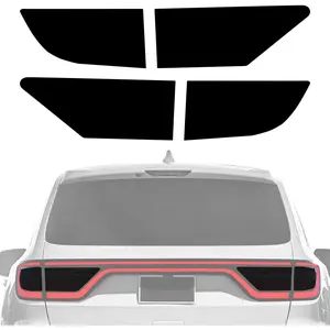 Blackout Taillight Vinyl Tint Film Precut Overlay Tail Light Wrap Cover Compatible with Dodge Durango 2014-2021