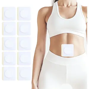 10 Count Castor Oil Pack Wrap Patches for Belly Button - Self-Adhesive & Disposable, 3.5 Inch Large Leak-Proof Design|   No Mess, No Wash, Highly Absorbent, Easy to Use (Oil Not Included) organic cotton easy Daily Fragrance Hypoallergenic Scent