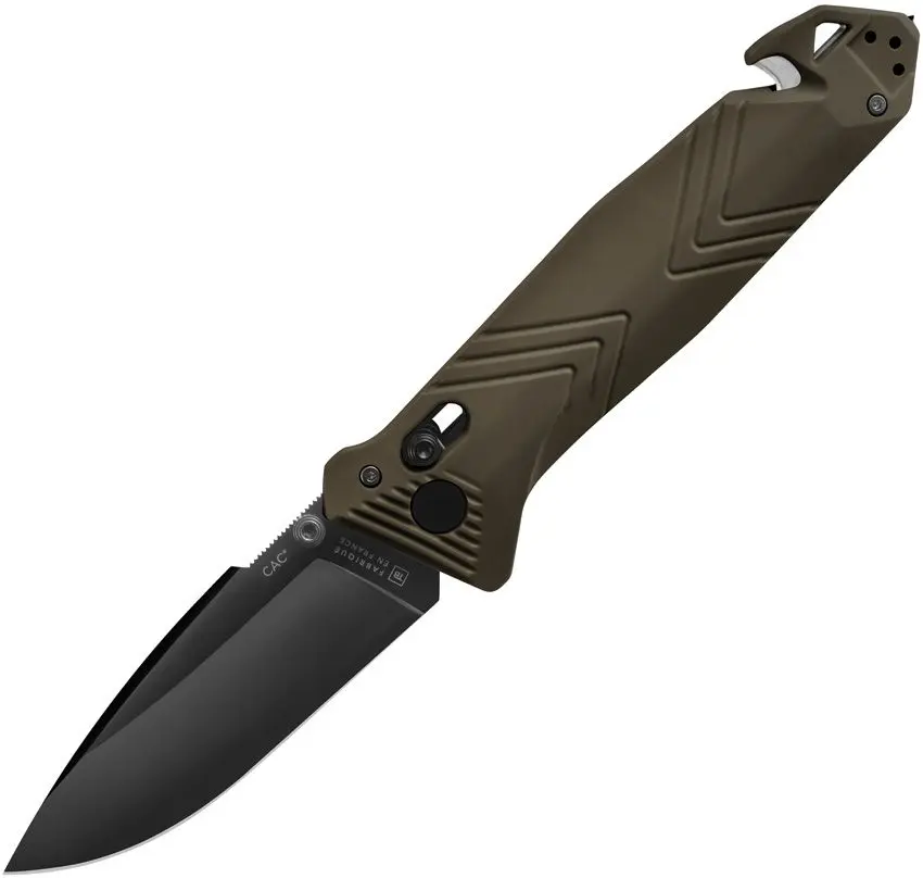 Utility OD Green (Smooth Handle / Straight Edge)