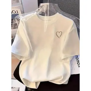 Women'S Fashionable Printed Round Neck Short Sleeved T-Shirt, Spring And Summer Casual Short Sleeved Top, Loose And Comfortable Caring Women'S Spring And Summer Clothing