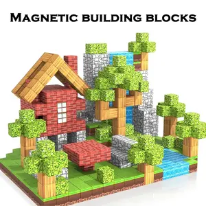 Creative 3D Magnetic Building Blocks, Stem Sensory Education Toy, Develop Spatial Imagination, Abs Material, Perfect Gift, Magnetic Tiles Set, Building Block Model