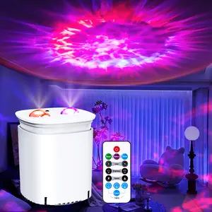 2-in-1 projector, sunset light and cosmic light, Little Joe is convenient and easy to carry, USB rechargeable portable projector.