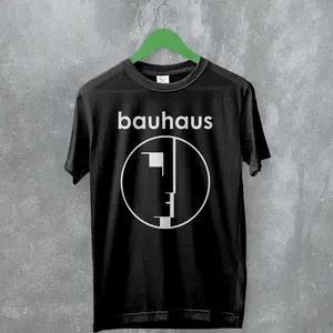 Bauhaus Logo Graphic Tee, Rock Band Bauhaus Music Unisex T-Shirt - The Perfect Gift for Fans