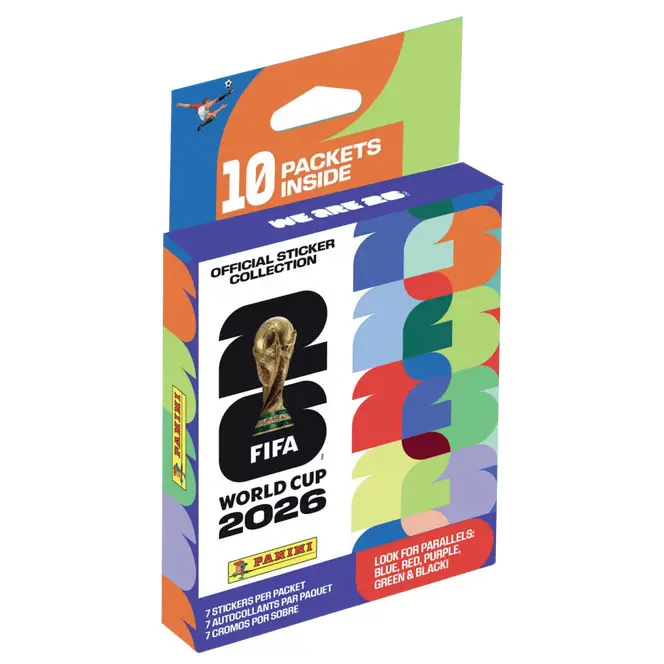 FIFA World Cup 2026 Panini Sticker EcoBlister – 10 Packs