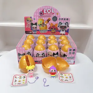 Random 1pc Gold Egg Series Blind Box, Easter Theme Desk Decor Keychain, Surprise Gift Collection Figure Blind Box, Sealed Hobby Box