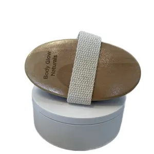 Naturally Bristle Exfoliating Dry Brush for Skin Renewal and Circulation Boost Skincare