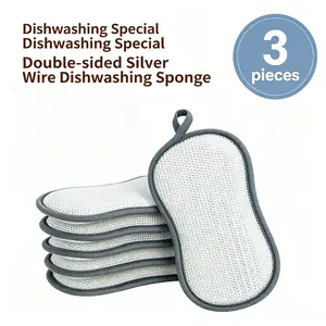 ASMR Cleaning You Need This Wavy Double-Sided Sponge in Your Kitchen! Soap Thick Baking