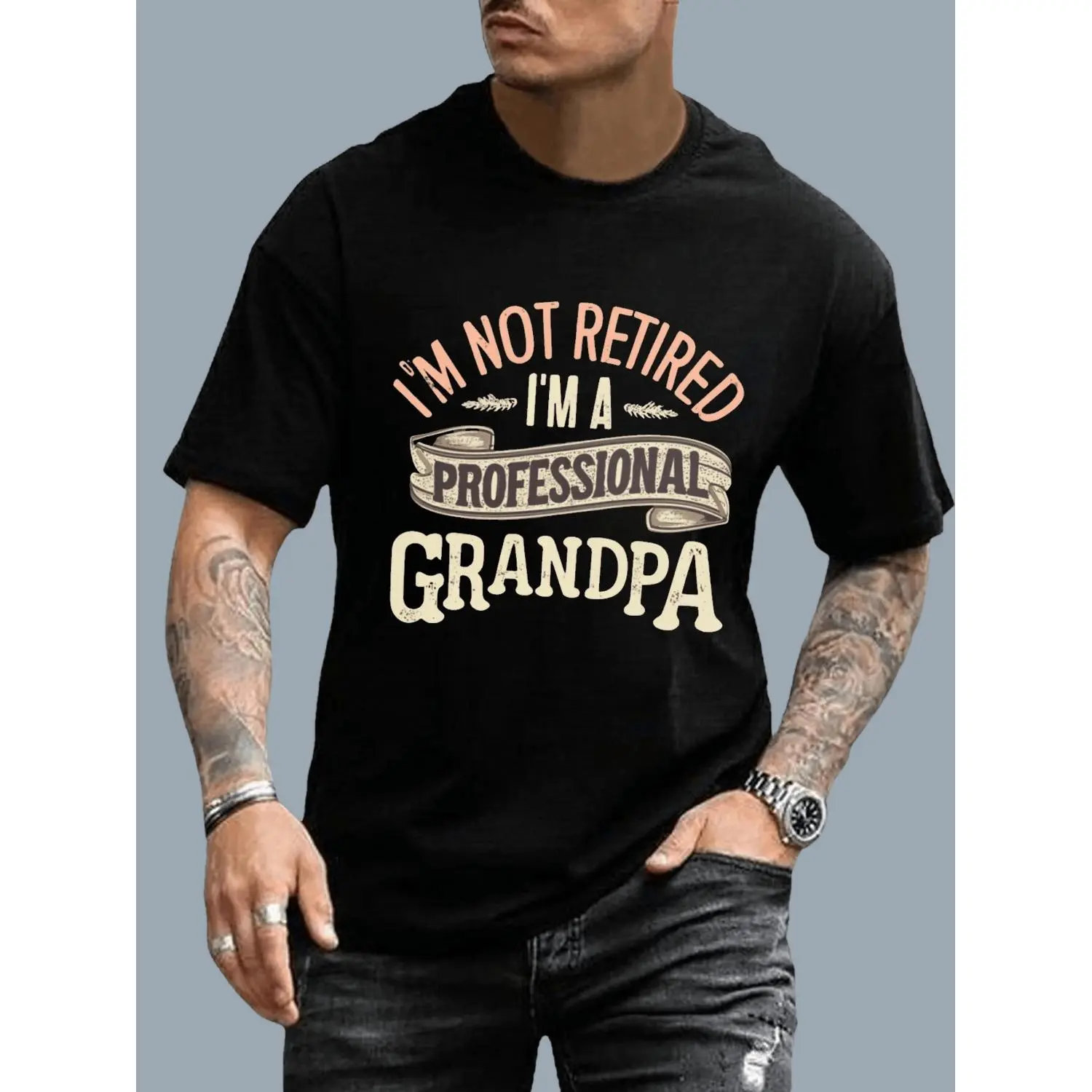 Experienced Grandpa T-Shirt Celebrate Father's Day Gift for Grandfathers