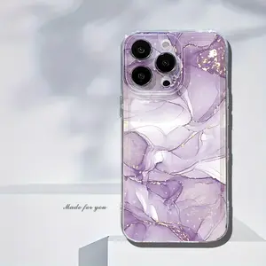 Marble Soft Phone Case for iPhone 17/17 Pro/18/19/19 Pro Max, Creative Fashion Design, Unisex Gift for Friends & Family