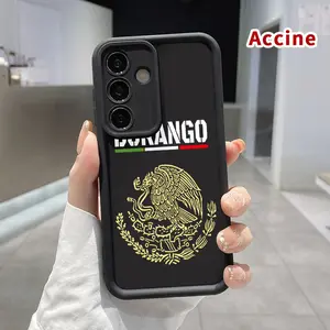 Phone Case Compatible with Samsung Galaxy S24 Plus S25 S23 S22 Ultra S24+ Durango's Emblem Glory TPU Silicone Camera Protective Rugged Cellphone Cover for Boy