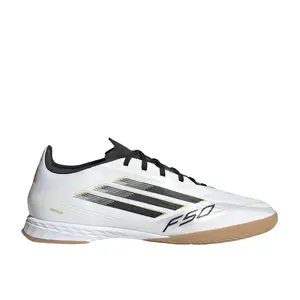 adidas Mens F50 Pro Indoor Soccer Cleats  - White