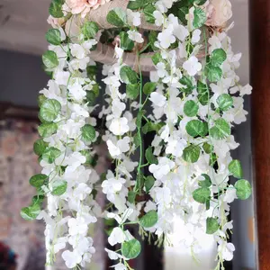 Blush suspended floral   arrangementhttps://3sisterscraftsco.etsy.com