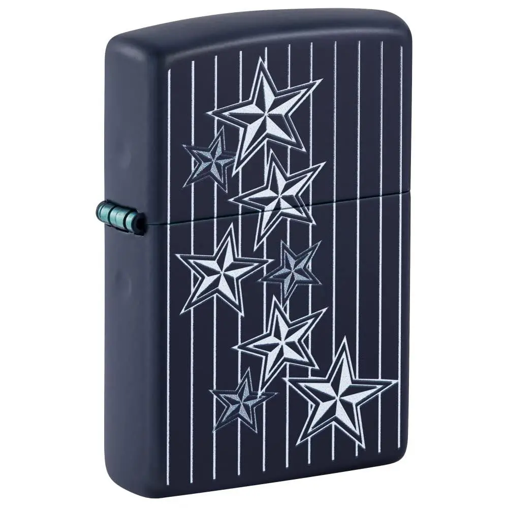 Zippo Star Design Lighter 48188, Star Pattern, Compact
