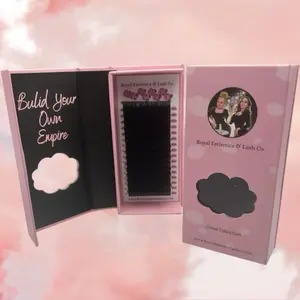 Cashmere Cloud Collection Individual Lash Extensions Trays Lightweight Fluffy Eyelashes