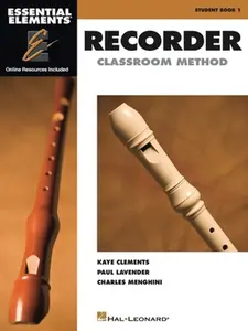 USED-Essential Elements for Recorder Classroom Method Student Book 1 130 Songs Sheet Music with Online Audio and Video Recorder Songbook Hal Leonard Beginn by Clements, Kaye (Paperback)