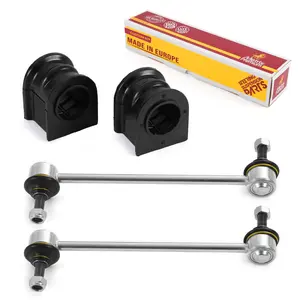 4 PC Front Sway Bar Stabilizer End Link & Stabilizer Bar Bushing Kit  96147MT
