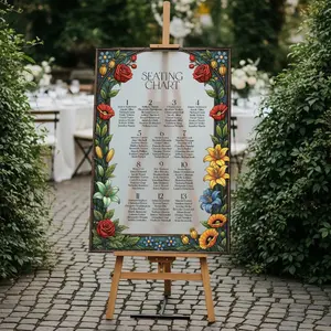 Wedding Seating Chart - Find Your Seat
