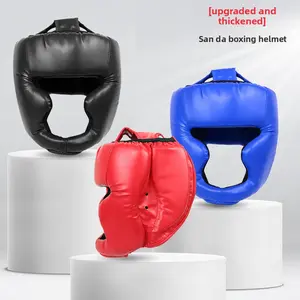 Head Protection Gear - Adult Taekwondo Children's Boxing Helmet Head Cover, Unisex Thickened Training Protective Cover