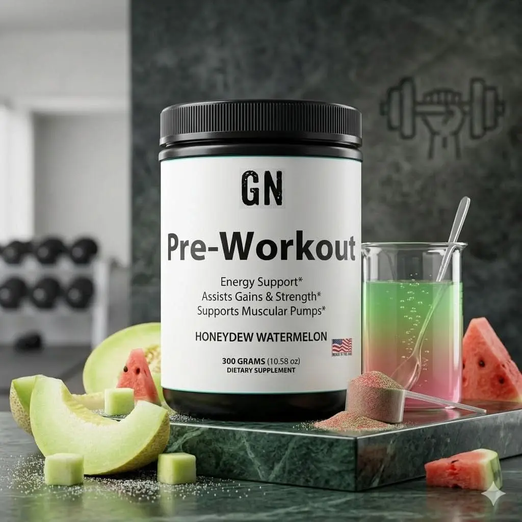 GetGN Pre-Workout Honeydew Watermelon  – 99.5% Purity | COA-Verified | GetGN
