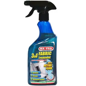 Mafra 3-in-1 Fabric Treatment | Active Foam | Degreases & Deodorizes | Alcantara Safe