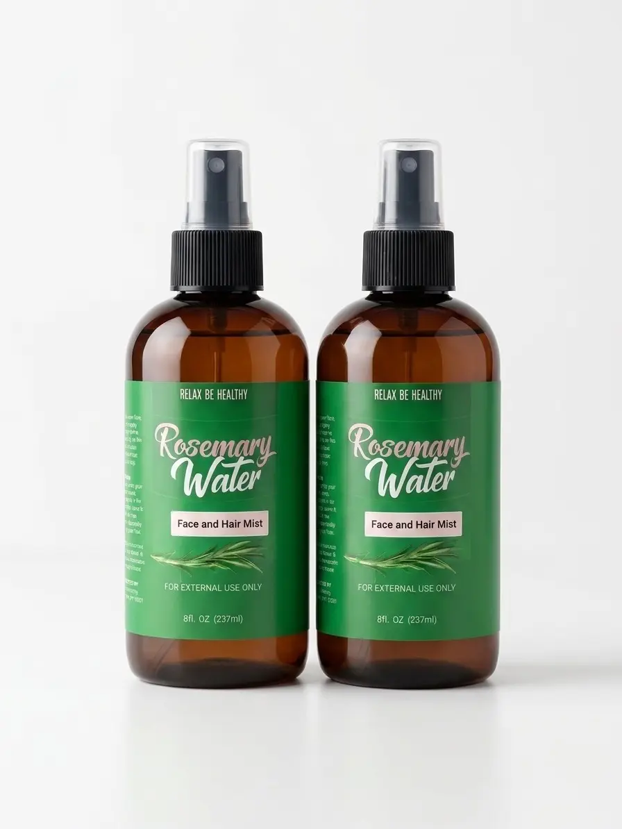 Rosemary Water Hair & Face Mist Gentle Moisturizers Moisture Hydrate Moisturizing