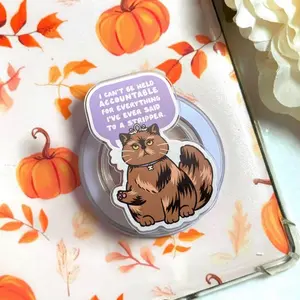 Princess Donut Royal Phone Grip, Dungeon Crawler Carl Fan Magsafe Holder for Kindle, Goddamnit Donut eReader Kickstand, The Desperado Club Gift